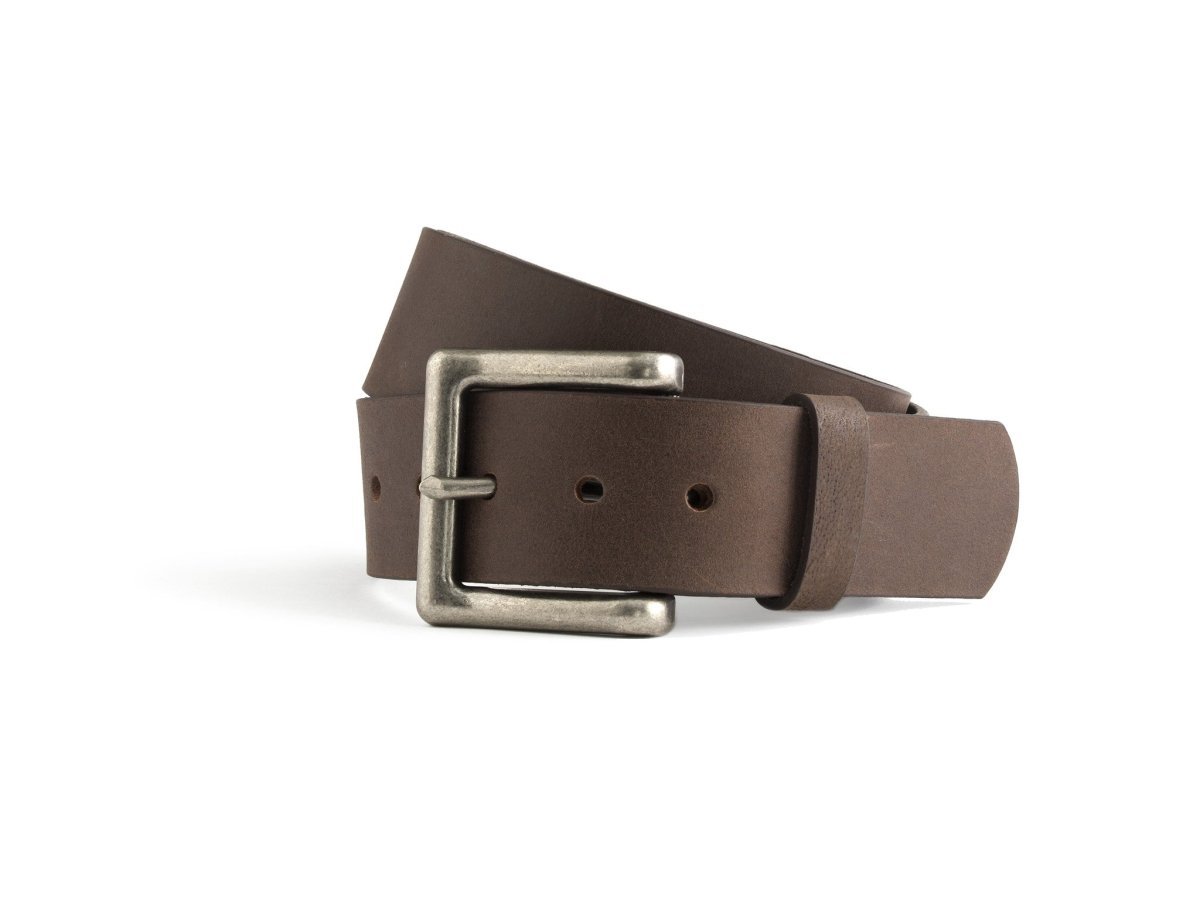 Leather Belt 1 3/4" Belt First Manufacturing Company Brown 32